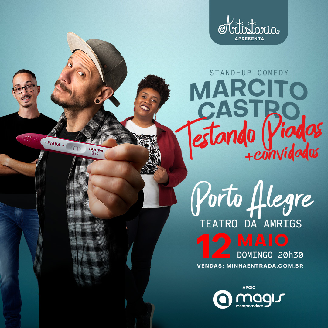 Marcito Castro - Testando Piadas em Porto Alegre/RS